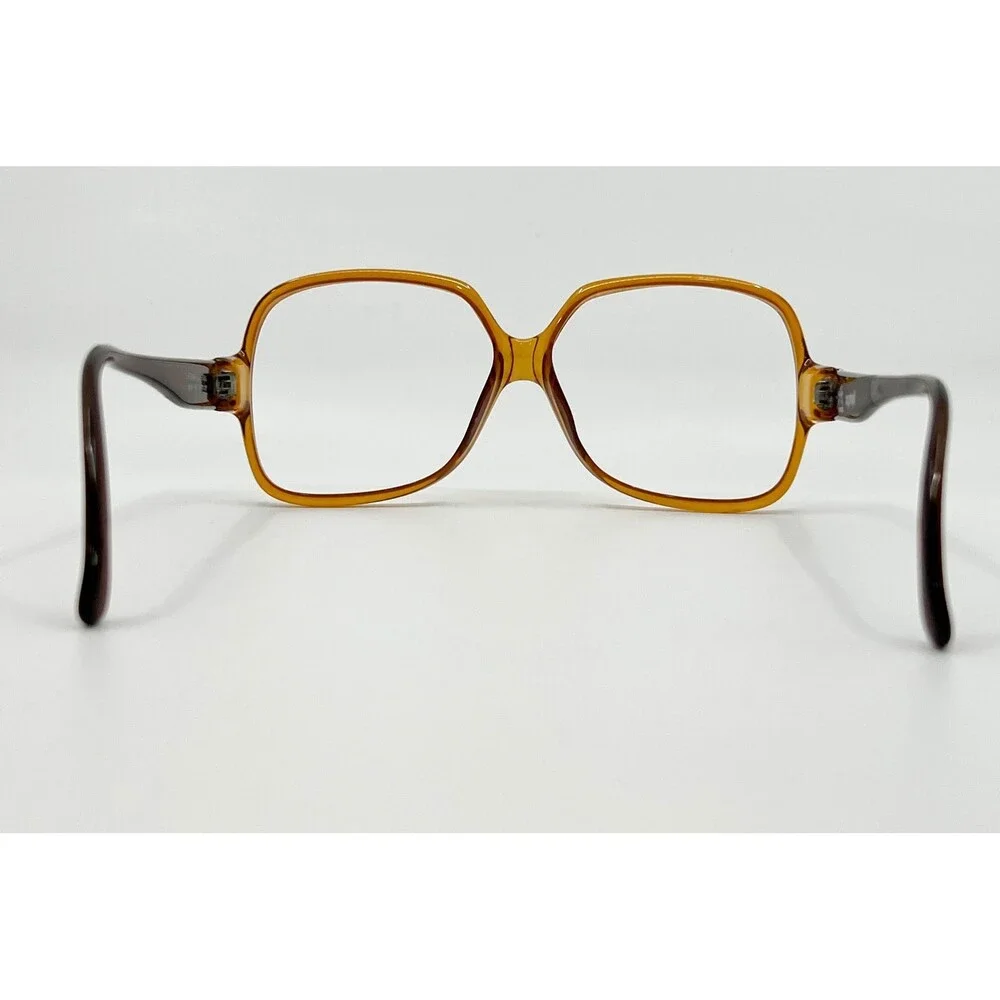 Optyl Eyeglass Frames Women Amber Vintage 1053-10 53-10 53mm